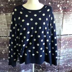 Polka-Dot Sweater